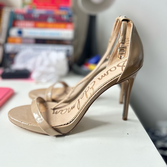 Vintage Sam Edelman ankle strap heels. Size 7.5 women’s. - Picture 3 of 3